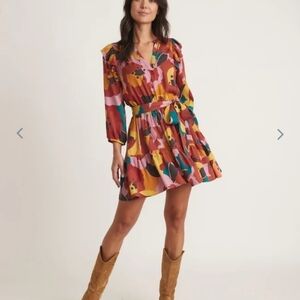 Marine Layer Multicolor Mini Dress